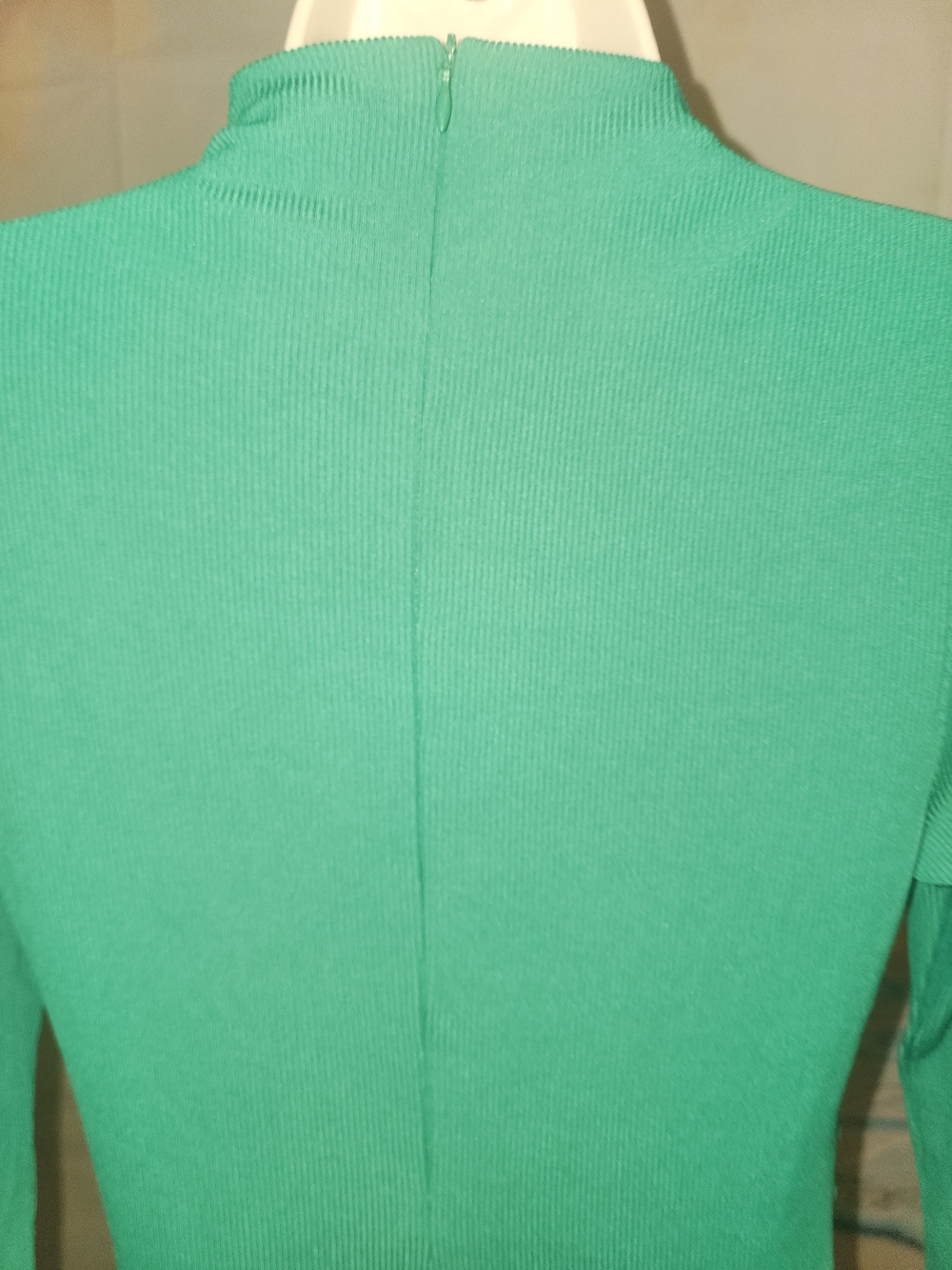 Pretty Garden Women’s Emerald Green Long Sleeve Jumpsuit With Pockets - Picture 11 of 15